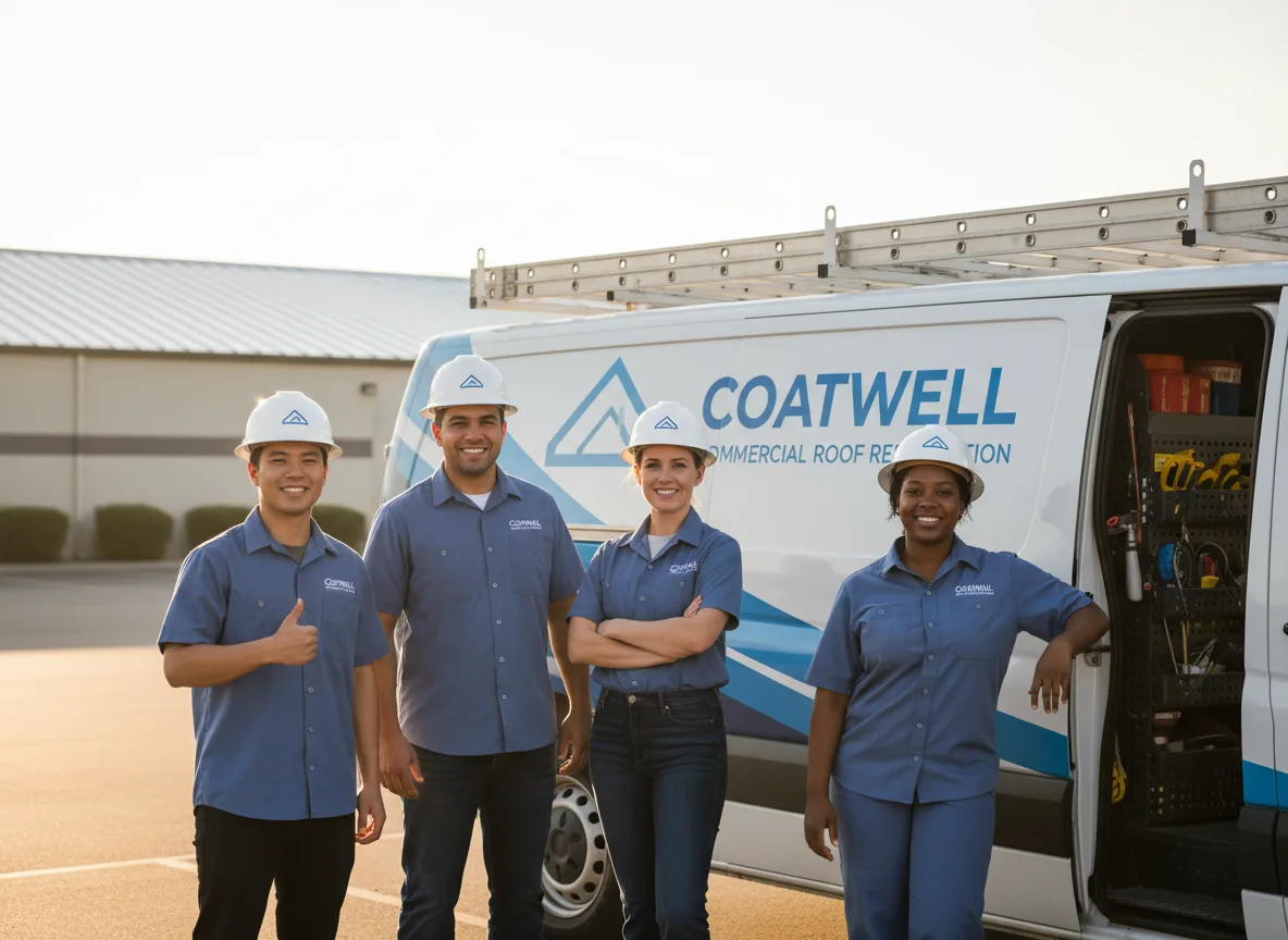 Commercial roof coating company in Erie, IL